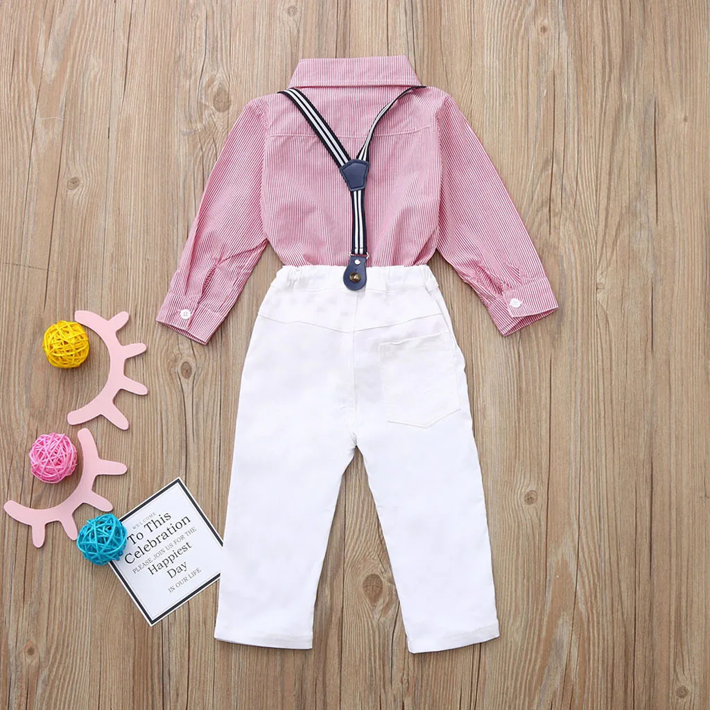 Детская одежда для маленьких джентльменов комплект из 2 предметов: футболка с