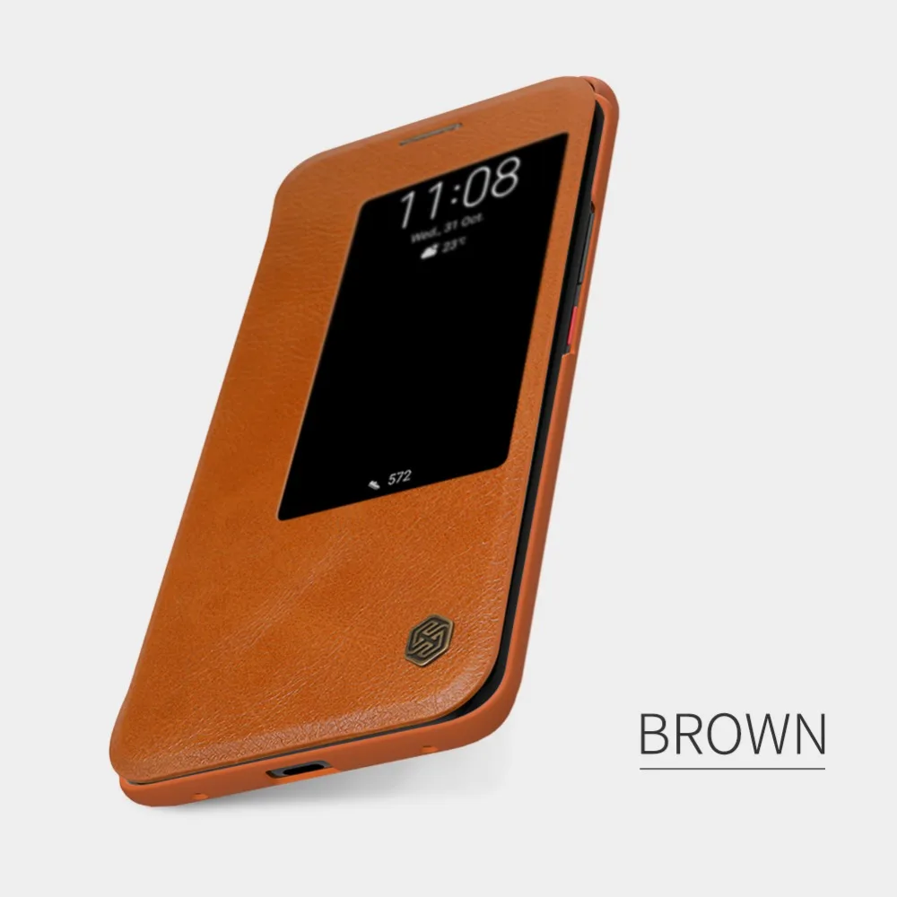 case for Huawei Mate 20 Pro Nillkin QIN leather Case luxury Card Pocket X flip cover |