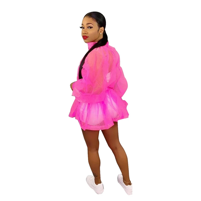 Сексуальное прозрачное неоновое Сетчатое платье женское винтажное подиумное