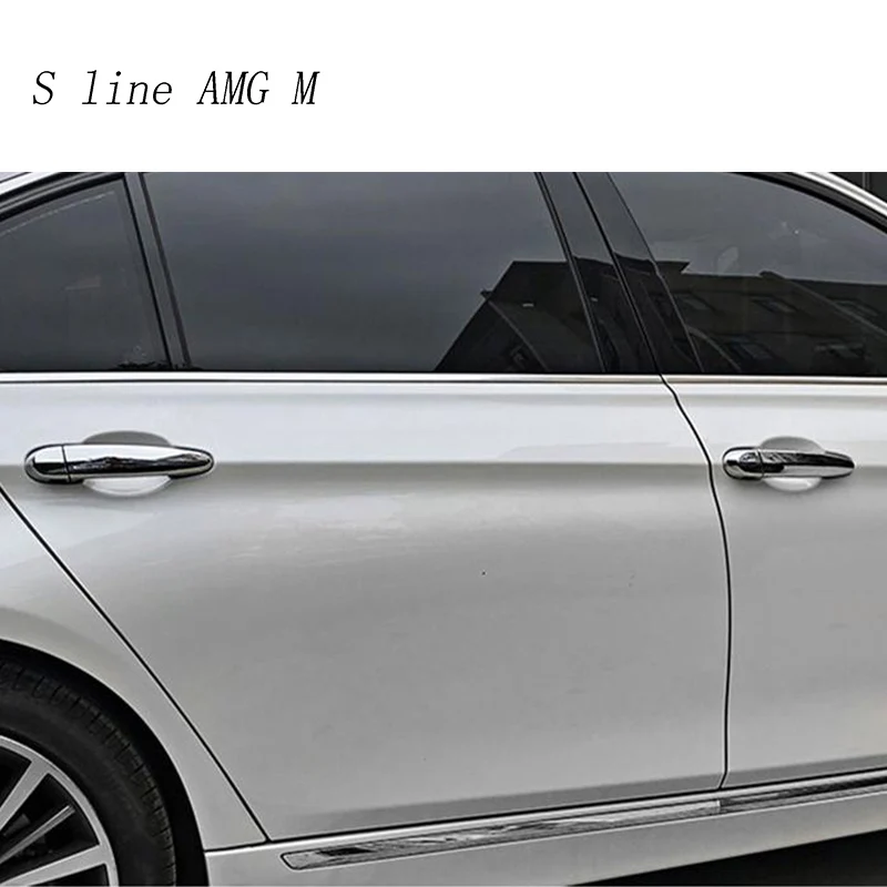 Автомобильный Стайлинг для BMW 3 4 серии 3GT F30 F32 F34 внешняя дверь чаша полоса и ручка