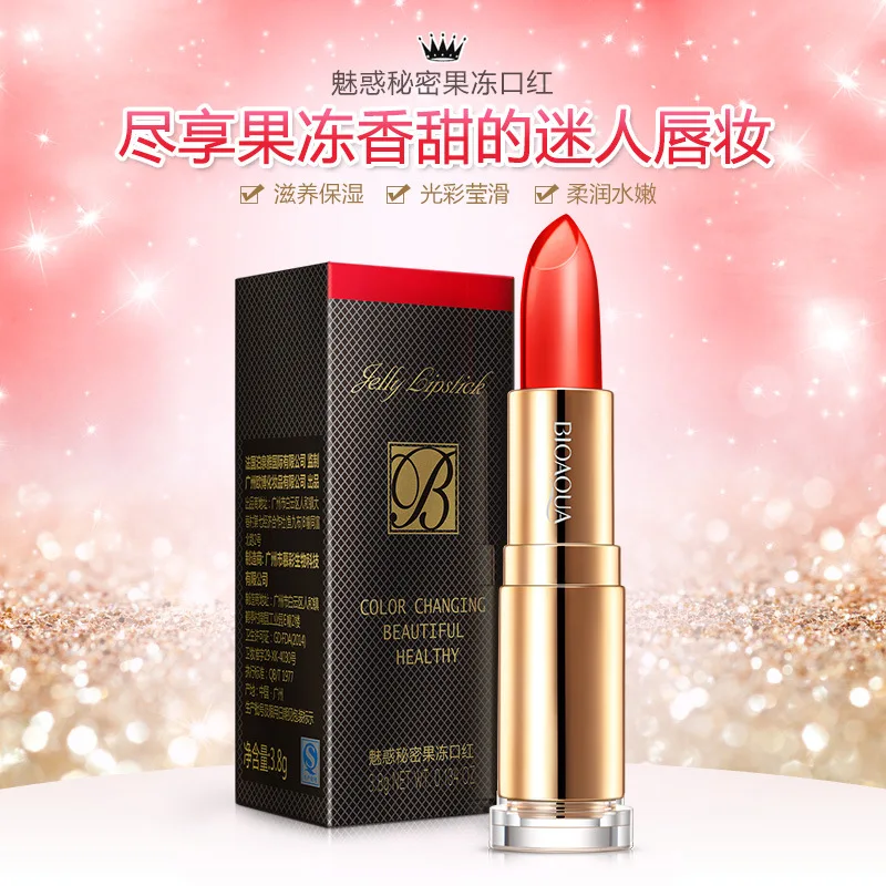 BIOAOUA питательная Желейная помада бальзам для губ увлажняющая водостойкая