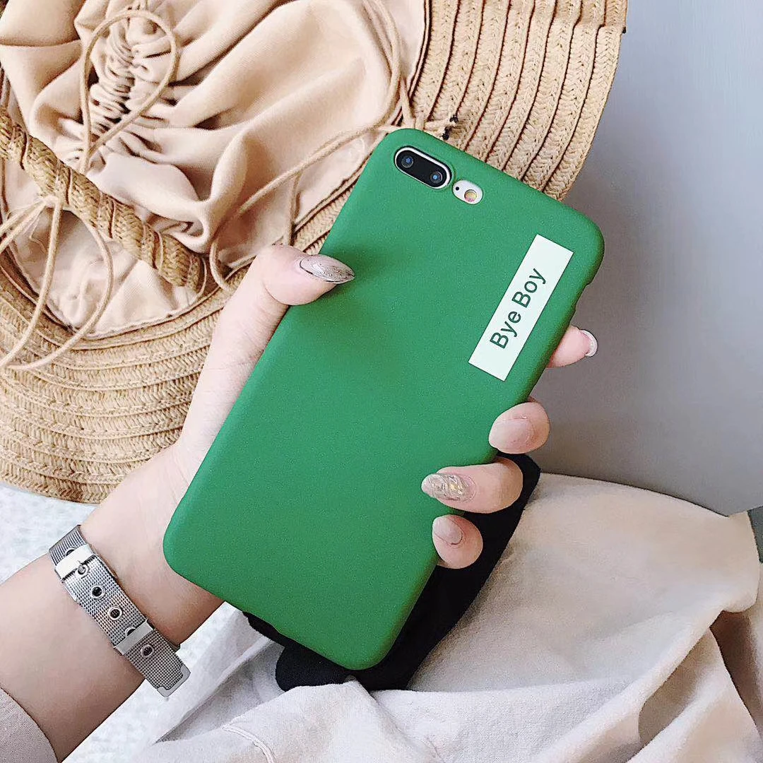Тонкий матовый словами \ Матовый ТПУ чехол для iPhone 7 Plus SE 5 5S 6 S X samsung S9 S8 S7 край S6 Note 8