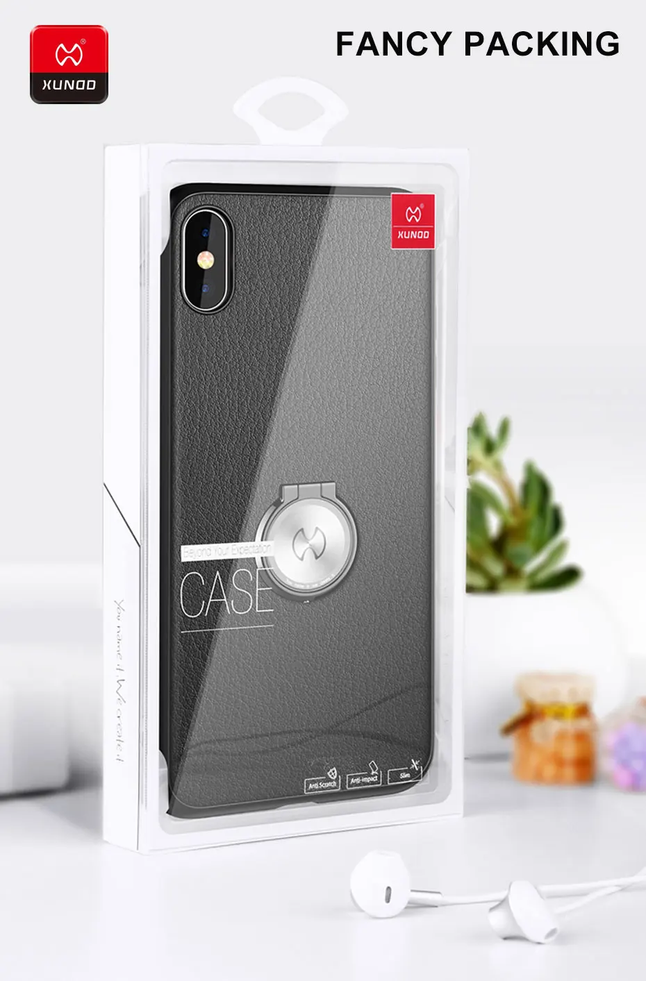 Брендовый Роскошный кожаный чехол для iPhone XR X Xs Max 7 8 6 6S Plus, противоударный защитный чехол на заднюю панель для телефона, магнитный автомобильный держатель