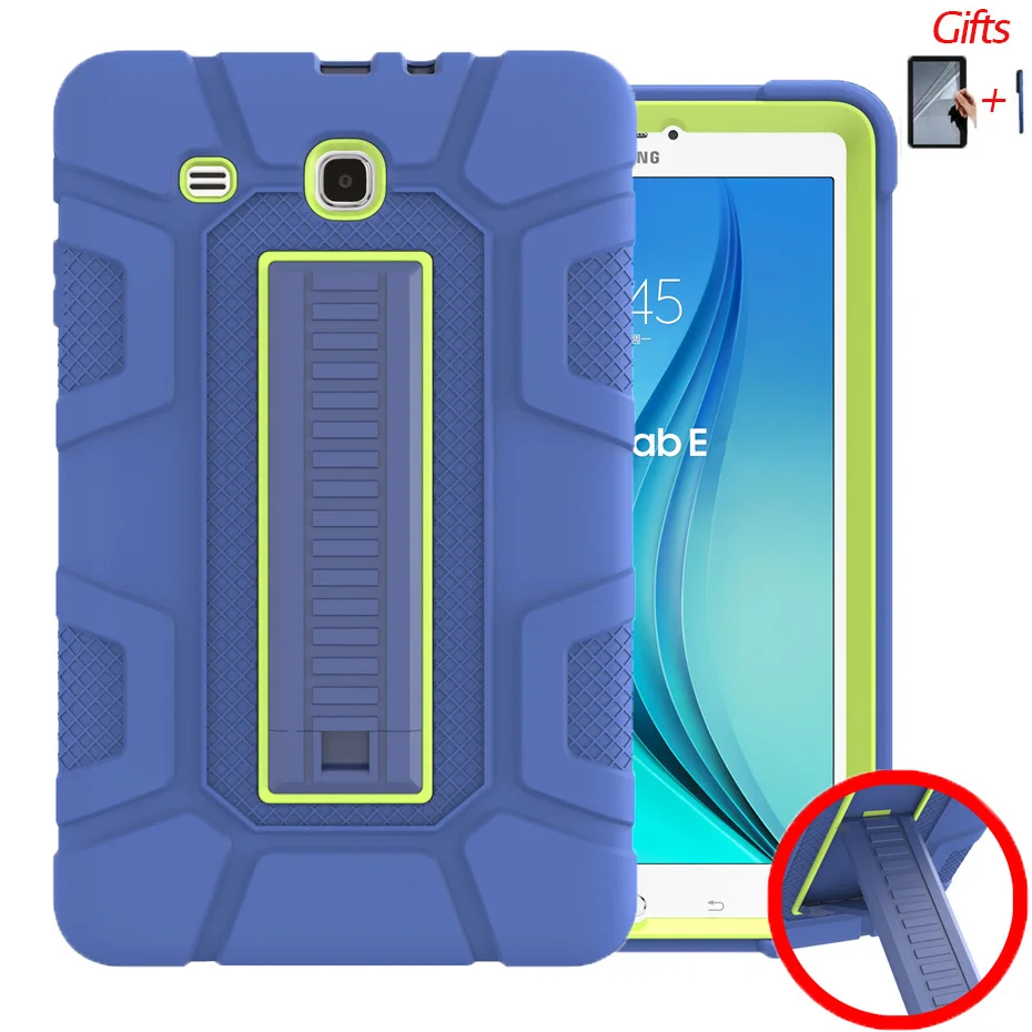 Противоударный чехол для Samsung Galaxy Tab E 9 6 T560/T561/T565/T567V подставка дюйма планшета +