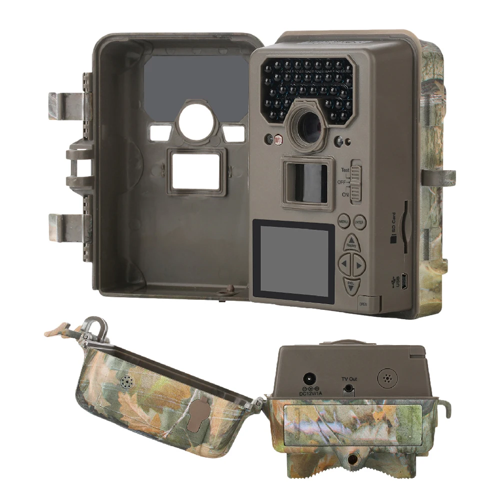 Bestguarder HD ик ночное видение охотничья камера 12 мп цифровая фотоловушка GPS дикая