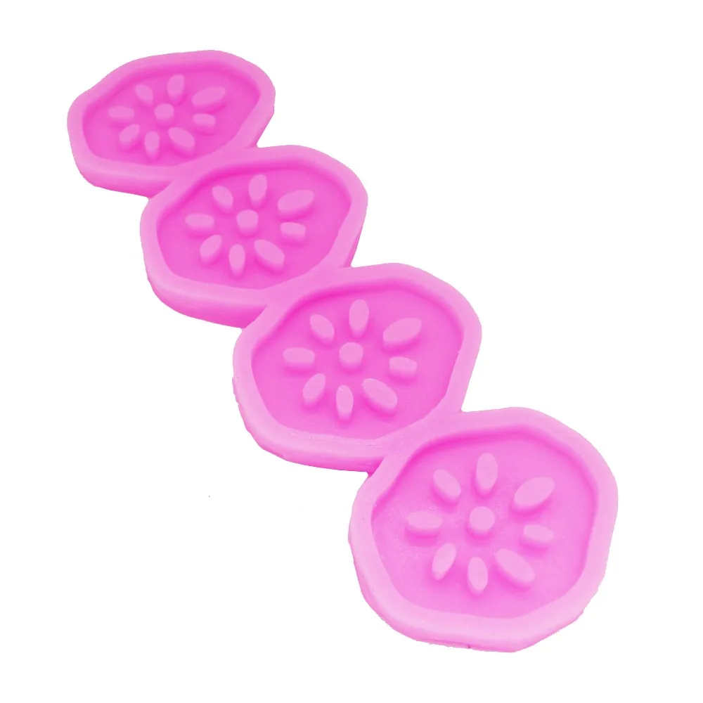 

Quick hand eat ice hot sell 4 Lotus root ice gel mold pieces ice gel mold