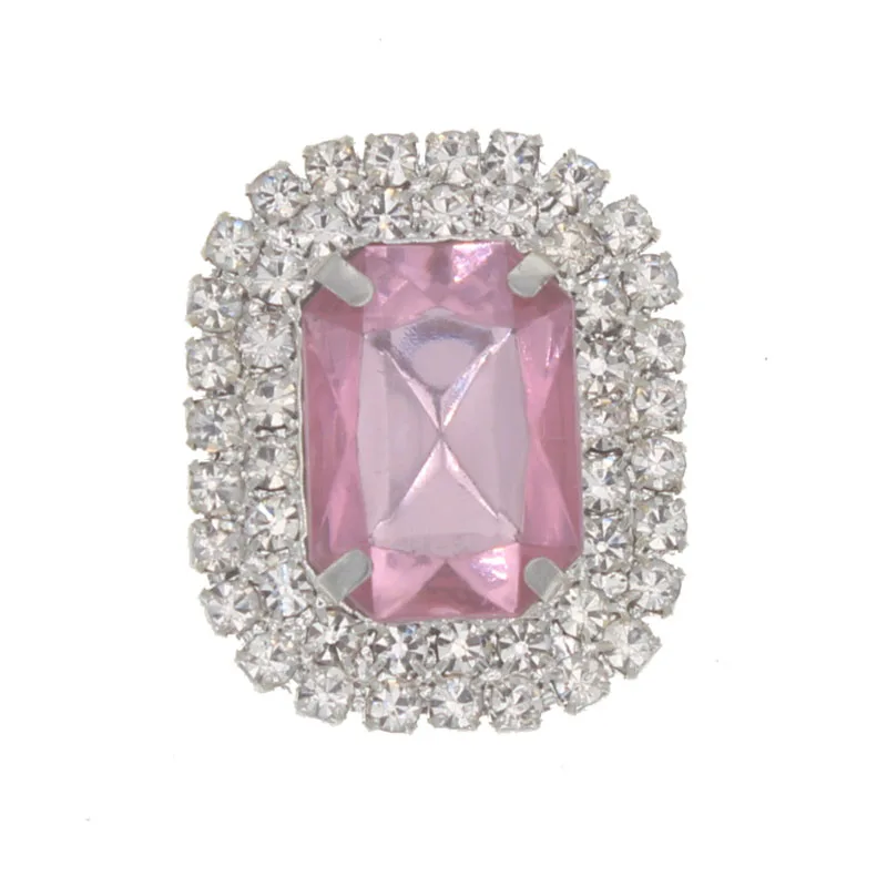 Pink acryl stone Flatback камни и Кристаллы ювелирные изделия пришить стразы с когтями акриловые камни стразы аппликация из страз ручной работы со стразами идеально сочетаются с отделкой - Цвет: Pink acryl stone