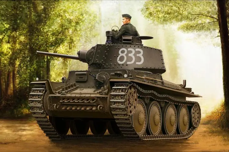 

HobbyBoss model 80136 1/35 German Panzer Kpfw.38(t) Ausf.E/F