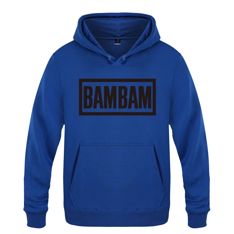 BAMBAM GOT7 толстовки мужские 2018 с капюшоном флисовые пуловеры | Мужская одежда