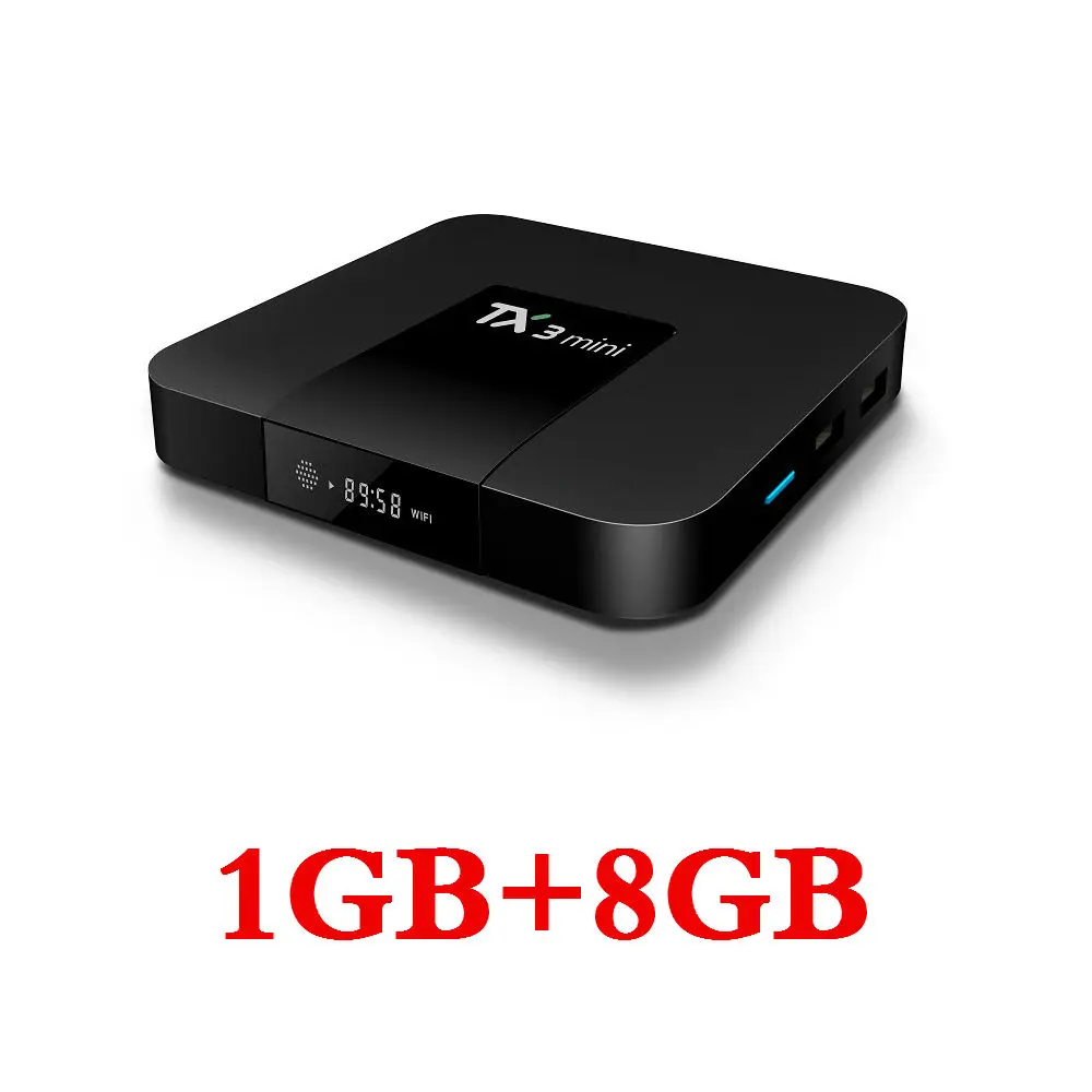 1GB8GB Смарт Android 8,1 ТВ приставка TX3 мини Amlogic S905W 2GB16GB четырехъядерный H.265 4K 2,4 GHz WiFi медиаплеер ТВ приставка tanix TX3 мини 1GB 8GB - Цвет: 1GB8GB