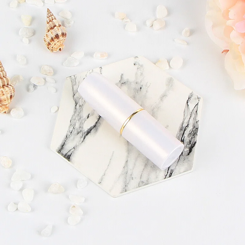 

White Empty Lipstick Tube Lip Balm Tubes DIY Homemade Lipstick Tools F148