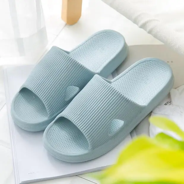 Sky Blue Xiaomi/оригинальные летние спортивные шлепанцы для купания; нескользящие массажные тапочки с прорезями для ног; Эргономичная Мужская обувь; женская обувь - Цвет: Sky Blue