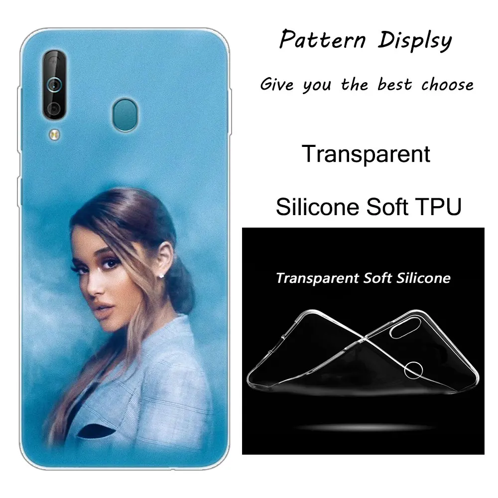 004 Горячая Ариана Гранде силиконовый чехол для телефона для samsung Galaxy A80 A70 A60 A50 A40 A40S A30 A20E A2CORE M40 Примечание 10 плюс 9 8 5 Мода - Цвет: 004