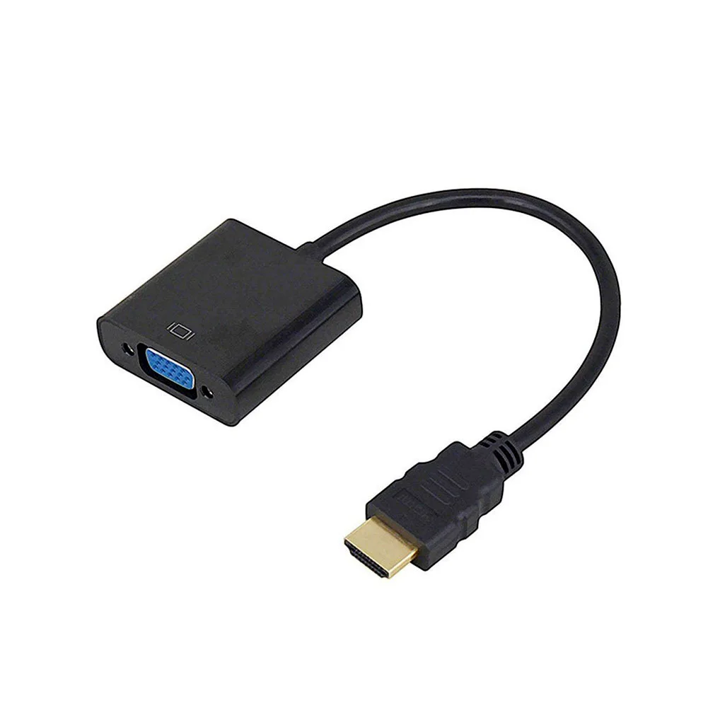 1080P HDMI в VGA адаптер конвертер с USB питания 3 5 мм аудио кабель для HDTV PC ноутбук