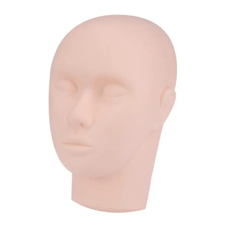 2017 Новый дизайн манекен плоская голова с практика накладные ресницы и пинцет для