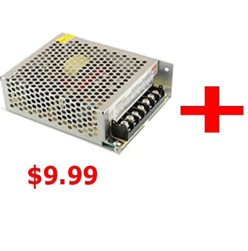 5 м 5630 5730 Водонепроницаемый IP светодиодный ленточный светильник DC12V 60led/м гибкий ленточный светильник ярче, чем 3528 5050 полный набор адаптеров