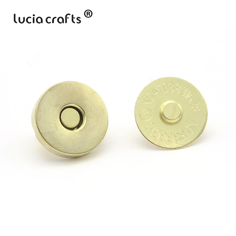 Магнитная пряжка Lucia crafts 5 компл./лот 14 мм/18 мм металлические кнопки застежки