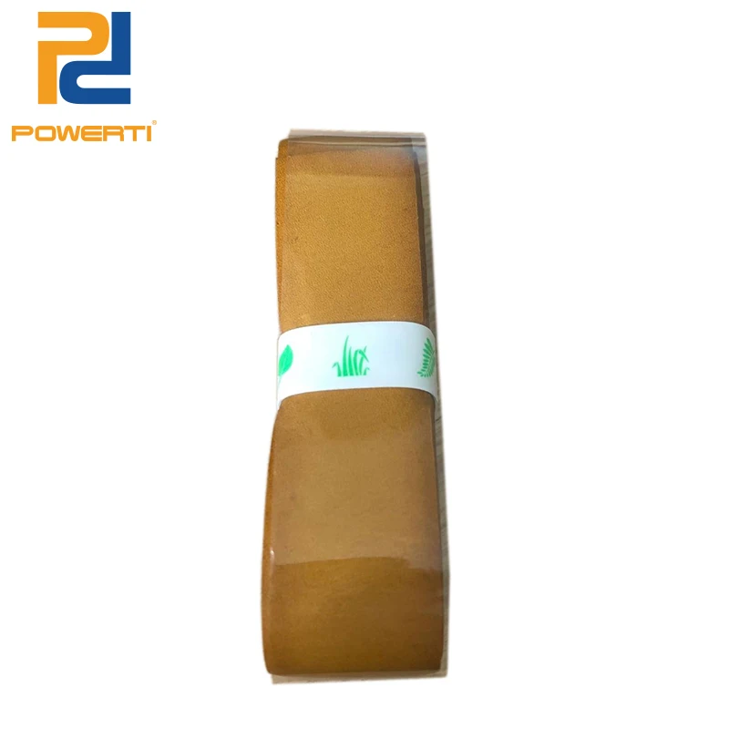 POWERTI 1 5 мм Pacific Pro Кожаный захват (коричневый) Теннисный овергрип толщина кожаная
