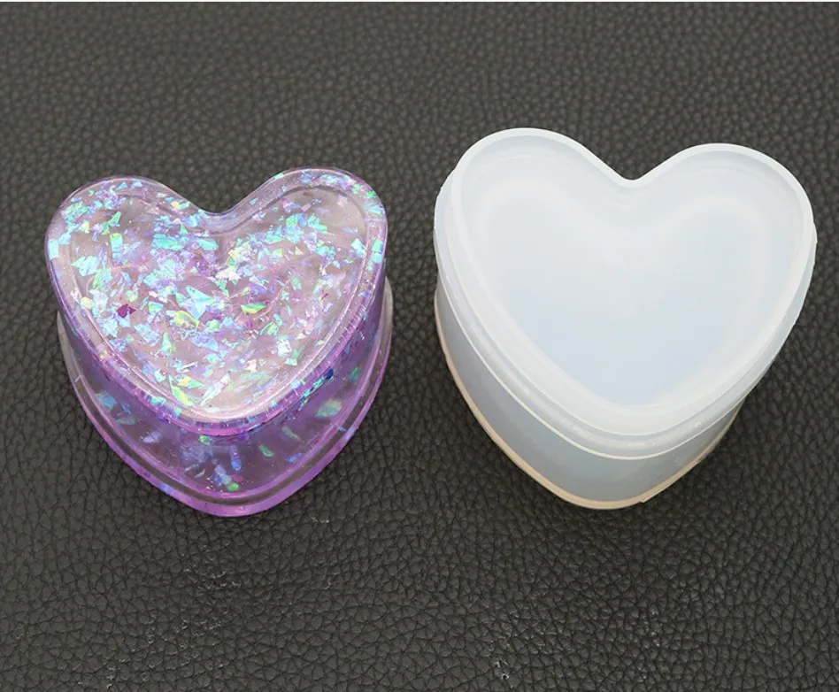 Новая прозрачная силиконовая форма для подвесок декоративное ремесло из смолы