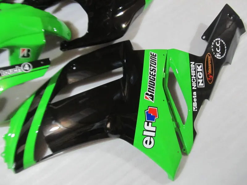 Комплект обтекателей для мотоциклов KAWASAKI Ninja ZX6R 636 07 08 ZX 6R 2007 2008 zx6r ABS комплект