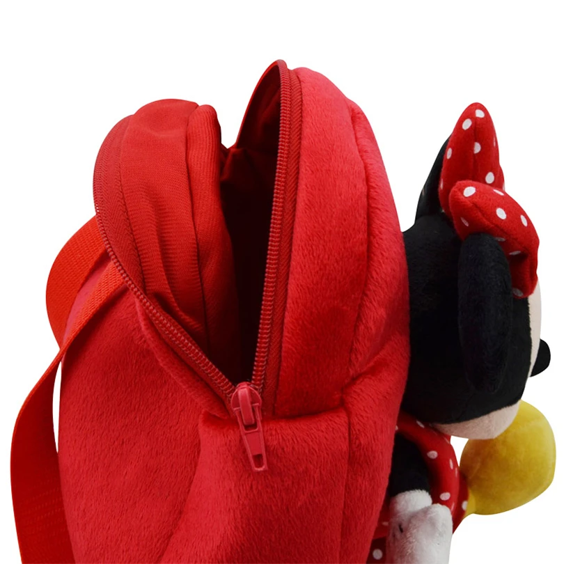 Оригинальная плюшевая кукла Диснея Минни детская школьная сумка из мультфильма