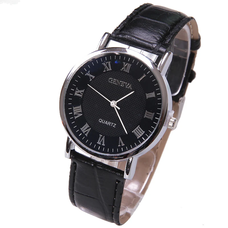 Топ элегантные модные часы Для мужчин маленький серебряный римскими цифрами