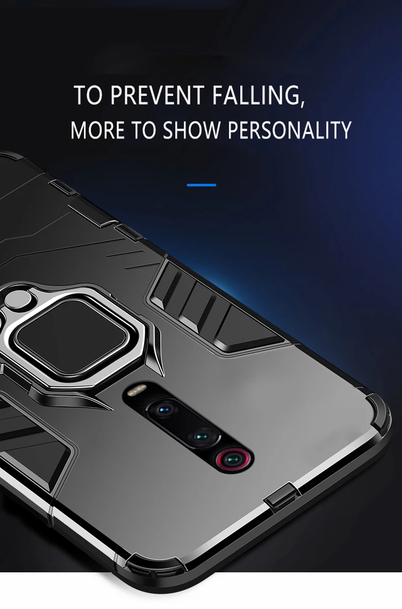 Для Red mi K20 Note 7 8 5 Pro Чехол-Броня с подставкой для Xiaomi mi 9T Pro mi 8 Lite 9T 9 SE чехол для Pocophone F1