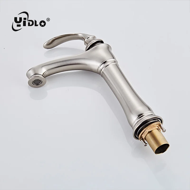 Смесители для раковины белого цвета смеситель кран ванной комнаты хромированный