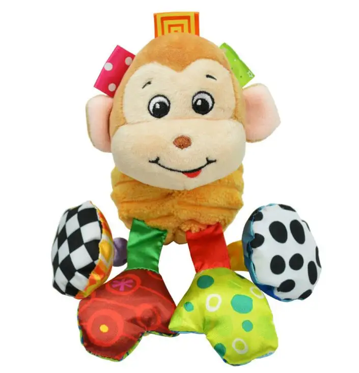 Sozzy Мягкие плюшевые милые животные автомобиль подвесной шок Детская плюшевая