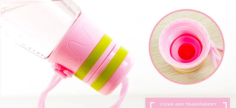 600 мл бутылка для воды My sports bottles для пластиковой питьевой воды с веревкой