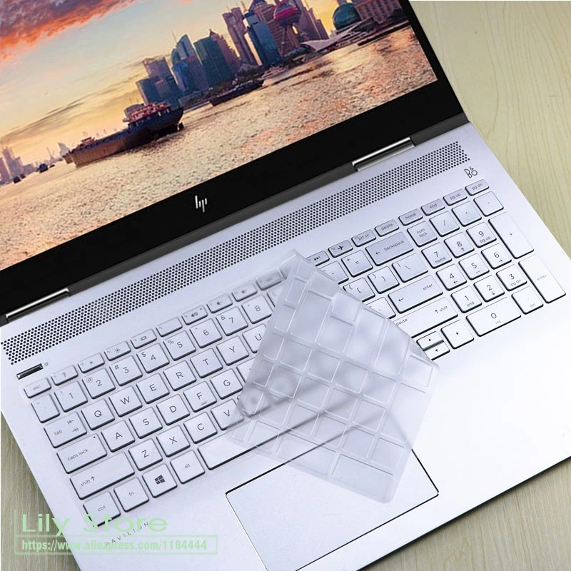 15 15,6 дюймов Клавиатура для ноутбука Защитная крышка для hp Spectre x360 15,6 15-ch011nr 15-ch004na(с номером зоны