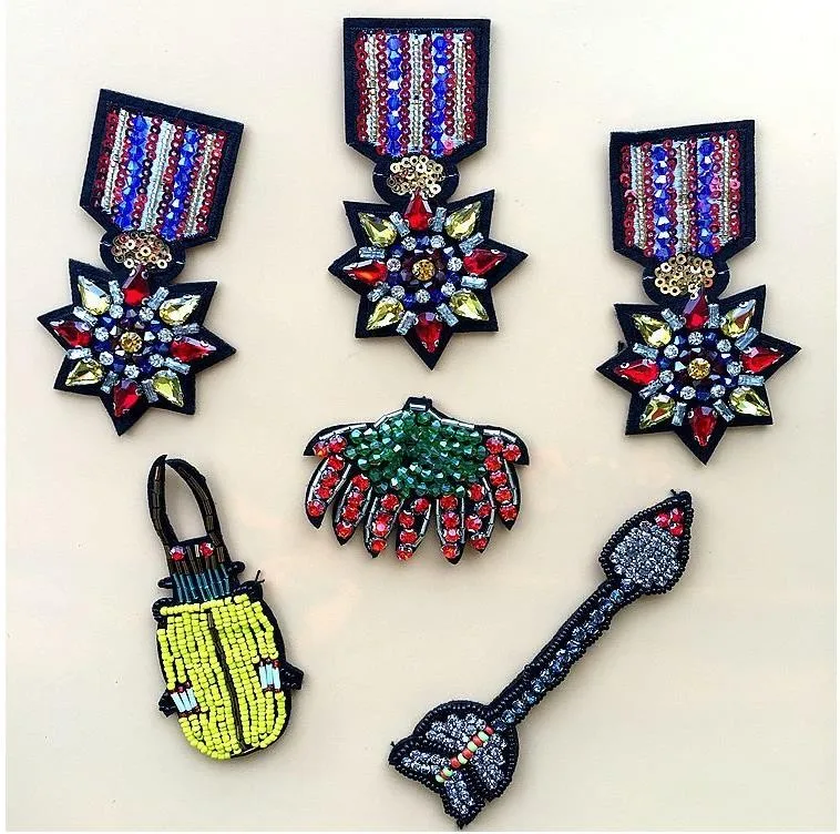 Набор для шитья одежды с надписью Arrow Beatles Beading assembly сделай сам|Принадлежности