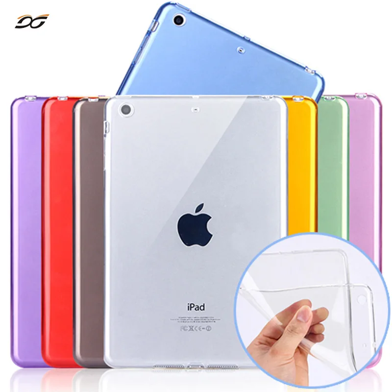 Силиконовый чехол для iPad mini5 мягкий ТПУ задней панели 7 9 дюймов Apple ipad mini 1 2 3 4