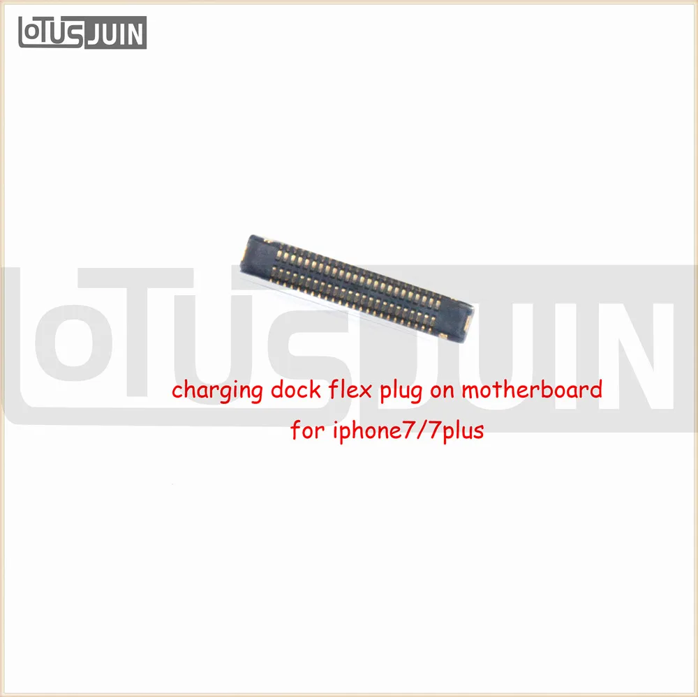 charging flex plug 2 шт логическая плата ЖК-экран камеры 3D подсветка gps антенна для iPhone 7 7p Плюс FPC разъем часть FPC запчасти - Цвет: charging flex plug