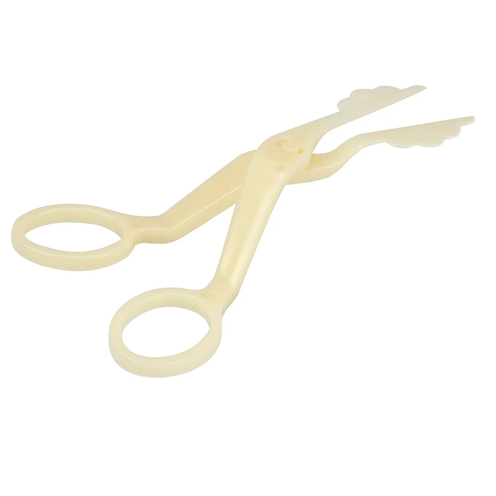 

Hot Sale1pc Piping Flower Scissors Nail Safety Rose Decor Lifter Fondant Cake Decorating Tray Cream Transfer Baking Pastry Tools