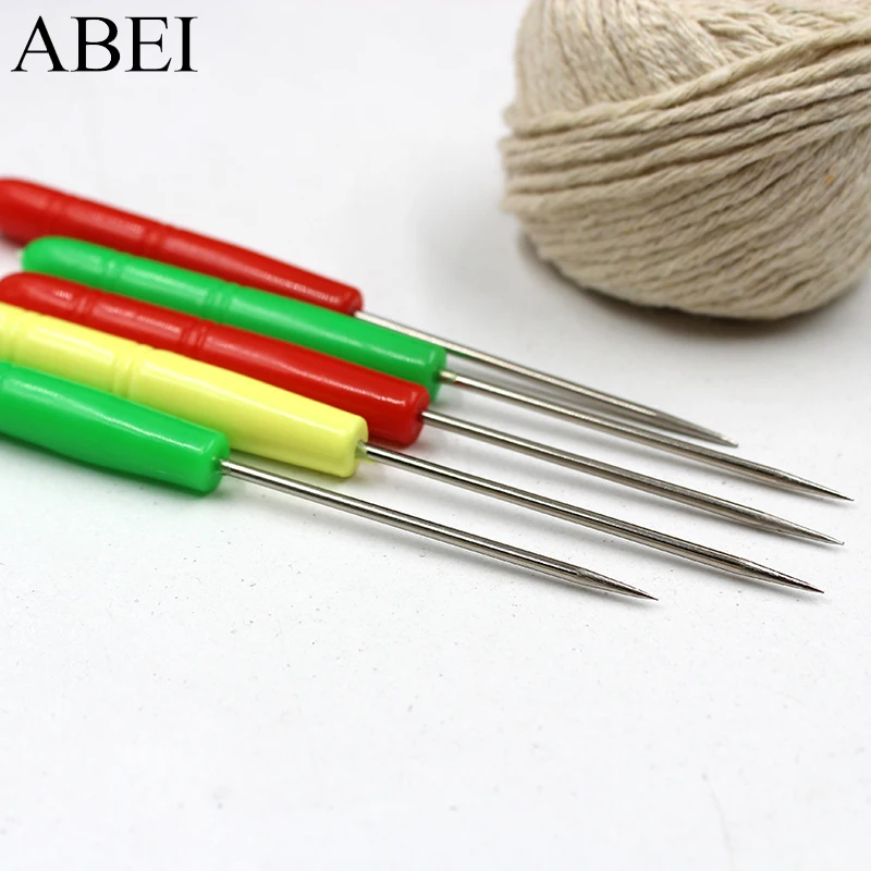 10 шт./лот бумажные инструменты для вязания Awl Quilling пластиковая ручка awl ручная
