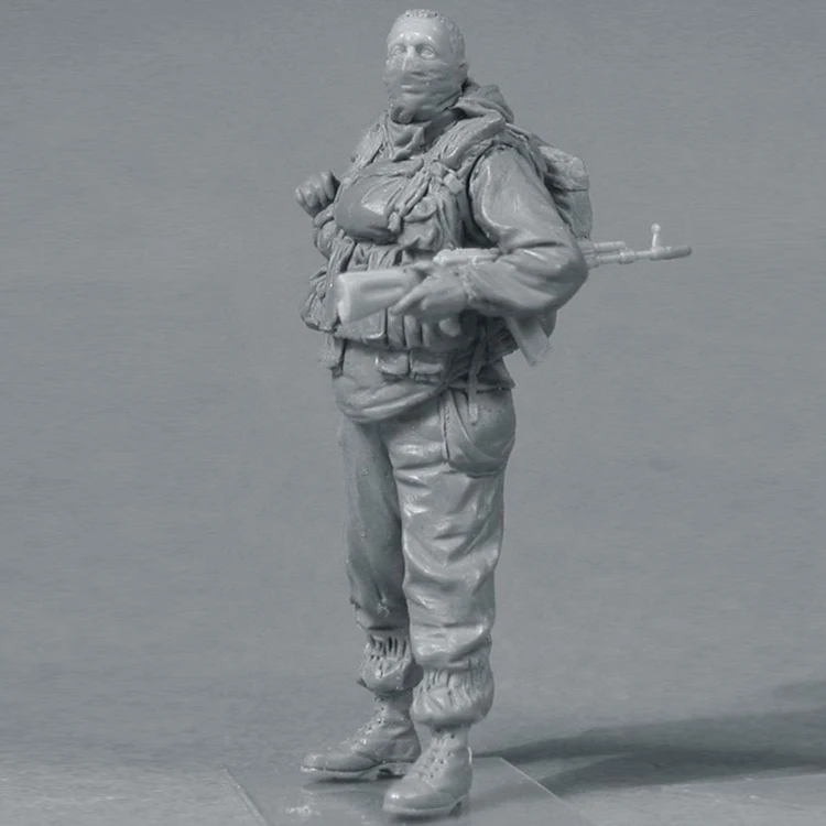 1/35 Spetsnaz GRU II (1999) 2 фигурки полимерная модель солдата GK военная тема Второй мировой