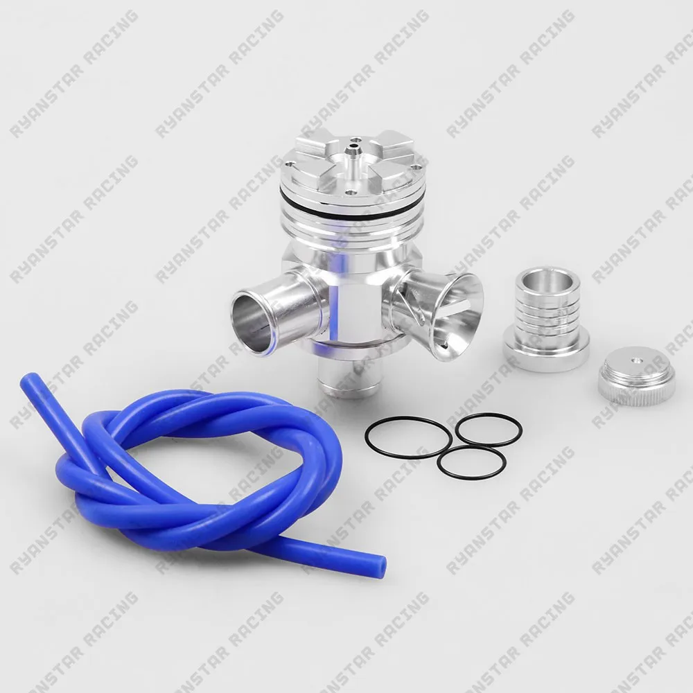 Алюминий предохранительный Клапан дампа сплиттер S переключателем Turbo BOV Boost для