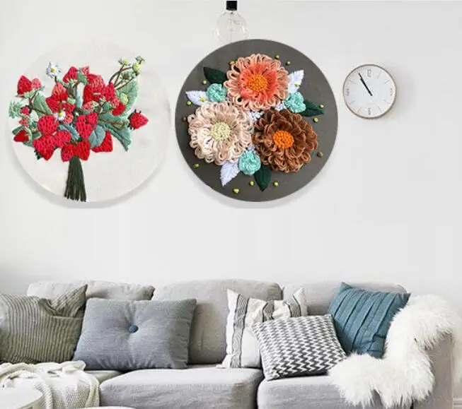 Набор для вышивки цветочным магазином 20 см|Вышивка| |