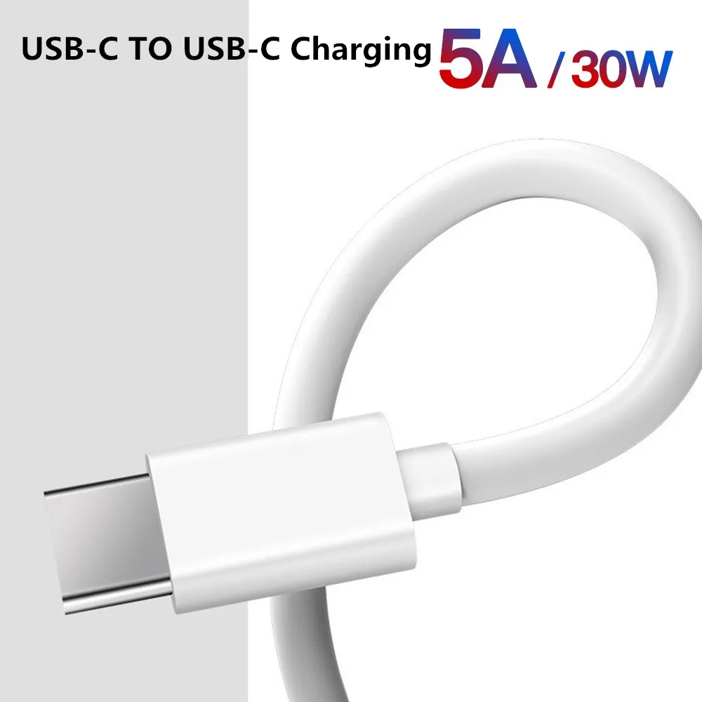 Type-c-type-c 30 Вт PD кабель 5A двойной usb кабель для передачи данных QC 3,0 зарядный адаптер для зарядки xiaomi huawei phone macbook