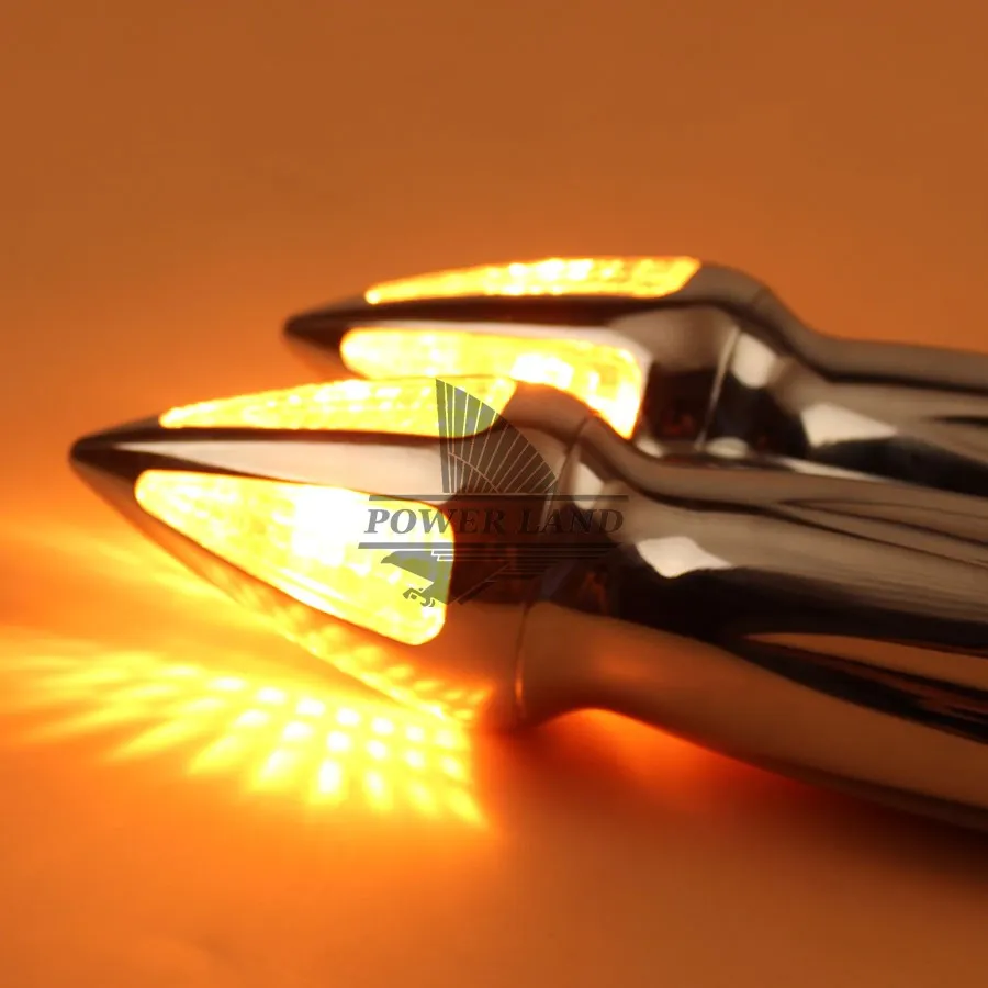 Универсальные мотоциклетные хромированные алюминиевые ручки 1 дюйм + указатели