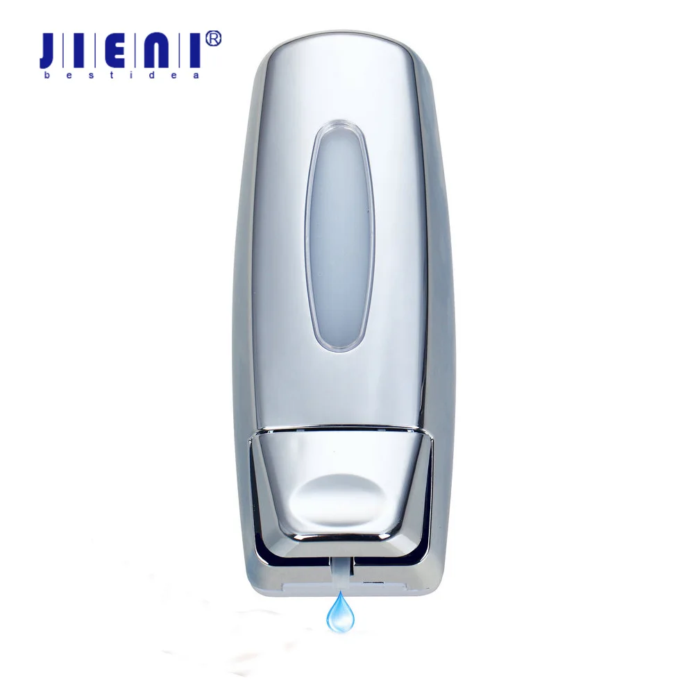 

JIENI Free Shipping Wall Mounted Soap Shampoo Dispenser Shower Helper For Bathroom Kitchen Hospital Hotel Liquid Soap Dispensers