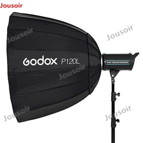 Портативный параболический софтбокс Godox P120L 120 см студийная вспышка Bowens с