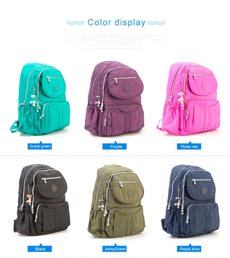 TEGAOTE, школьный рюкзак для девочки-подростка, Mochila Feminina Escolar, женские рюкзаки, сумка, нейлон, Повседневный, Travevl, рюкзак для ноутбука, Femal