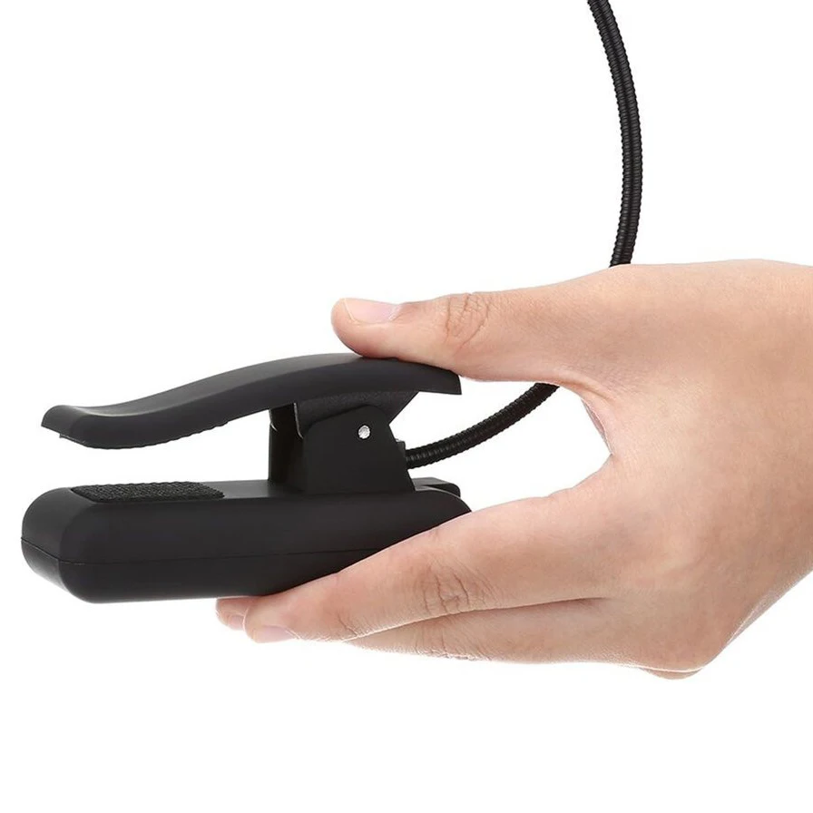 B2OC светодиодный USB клип на настольную лампу 3 Вт COB светодиодный светильник лампа для маникюрного стола с регулируемой яркостью перезаряжаемый гибкий светильник для спальни