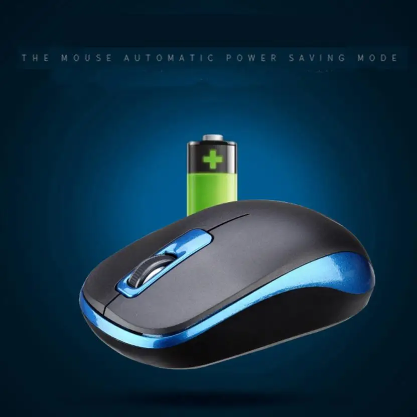 Binmer 2,4 ГГц Беспроводная оптическая мышь геймер 1600 dpi USB мини Мыши для ПК Игровые ноутбуки Прямая поставка 18AUG8