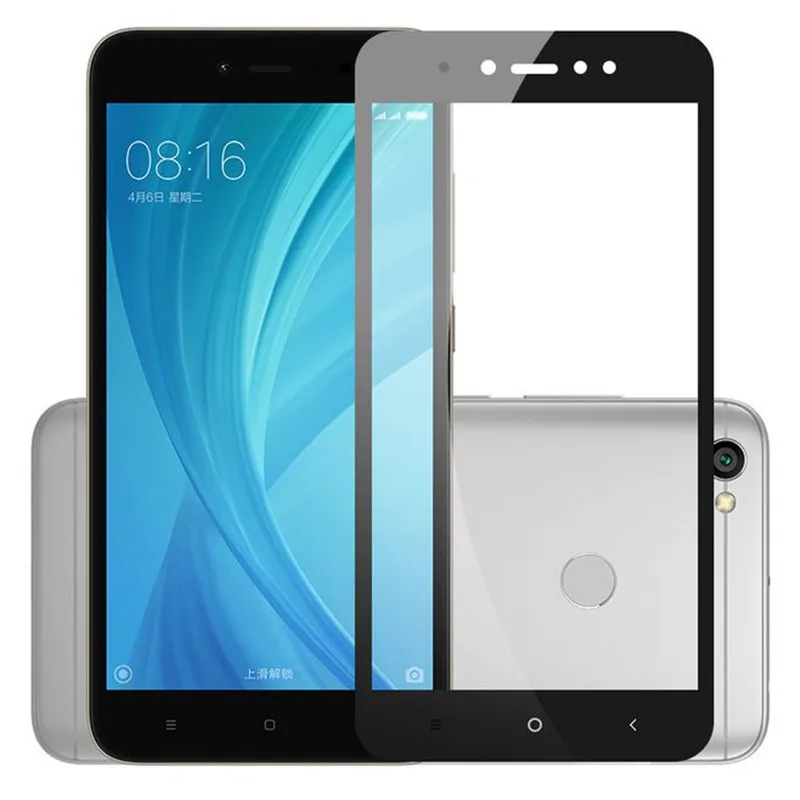 Для Redmi Note 5A стеклянная пленка 2G + 16G Защитная для экрана закаленное стекло 3D