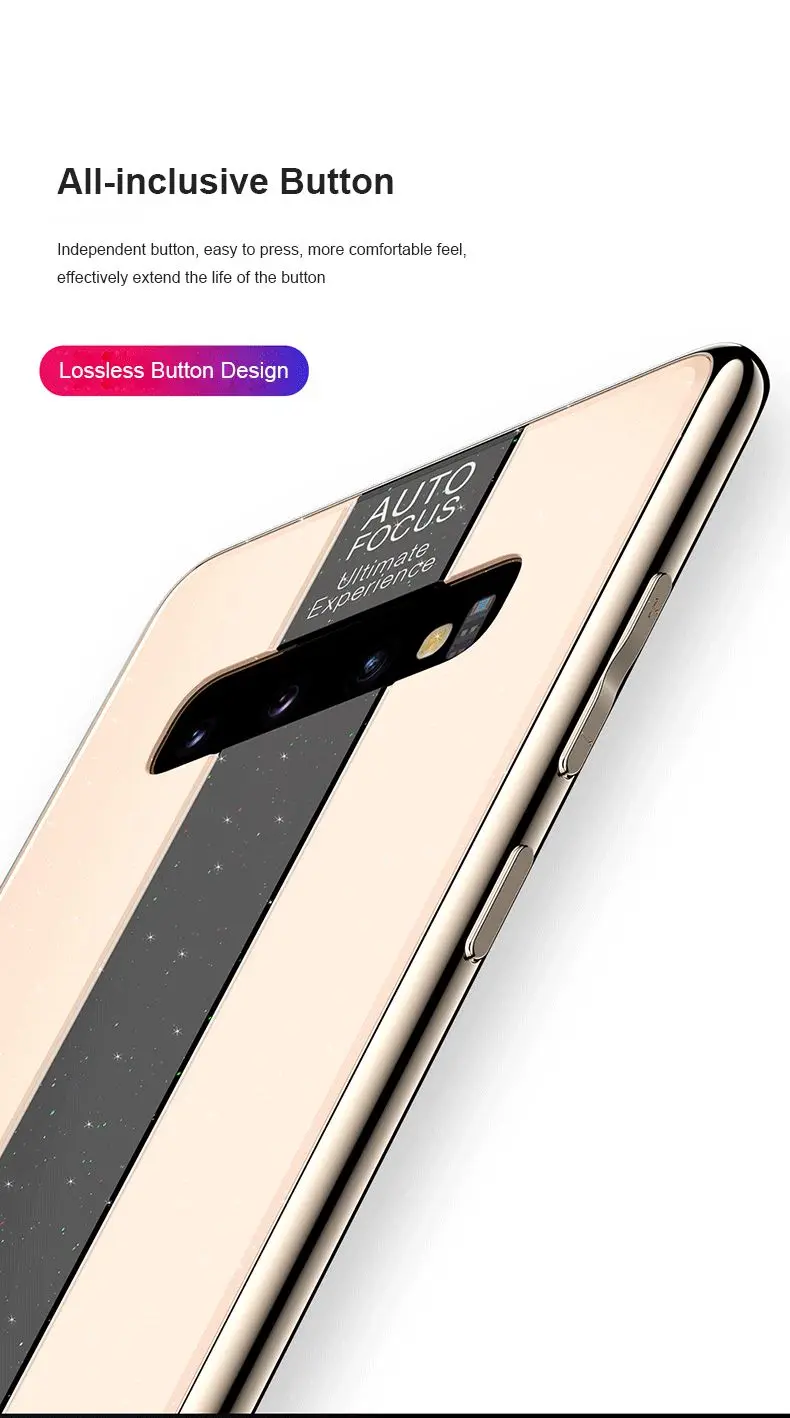 Роскошный чехол из оргстекла с покрытием для samsung Galaxy S10 S9 S8 Plus S10e, акриловый чехол с вертикальной полосой для samsung Note 9 8