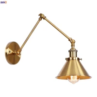 iwhd loft style edison retro wall lights fixtures bedroom living room adjustable swing long arm wall lamp sconce vintage lampen