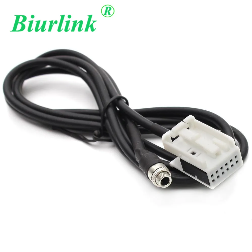 Автомобильный адаптер интерфейса Biurlink вход AUX для VW Octavia Tiguan Golf 6 RCD510 RCD310 12